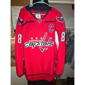 NWT Alexander Ovechkin NHL Washington Capitals Breakaway Player Jersey Size 56